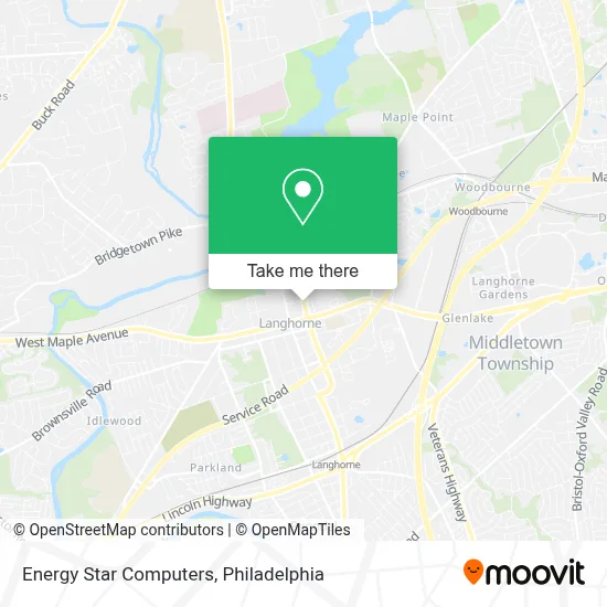 Energy Star Computers map
