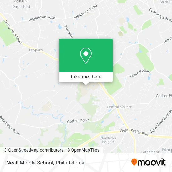 Neall Middle School map