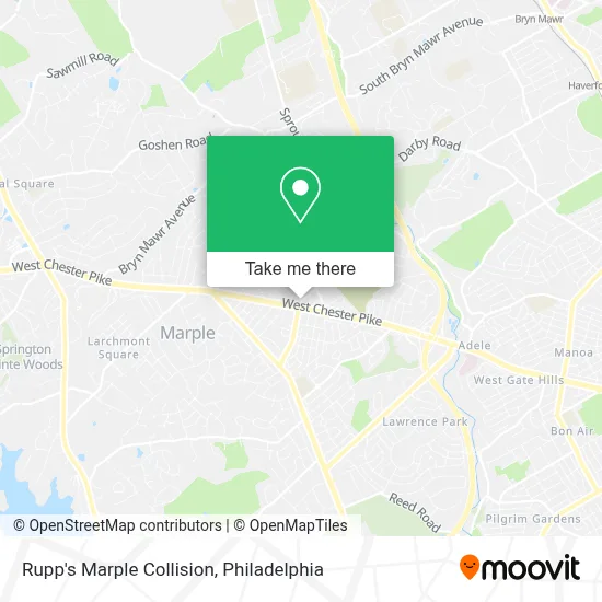 Rupp's Marple Collision map