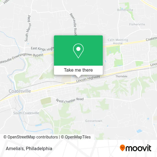 Amelia's map