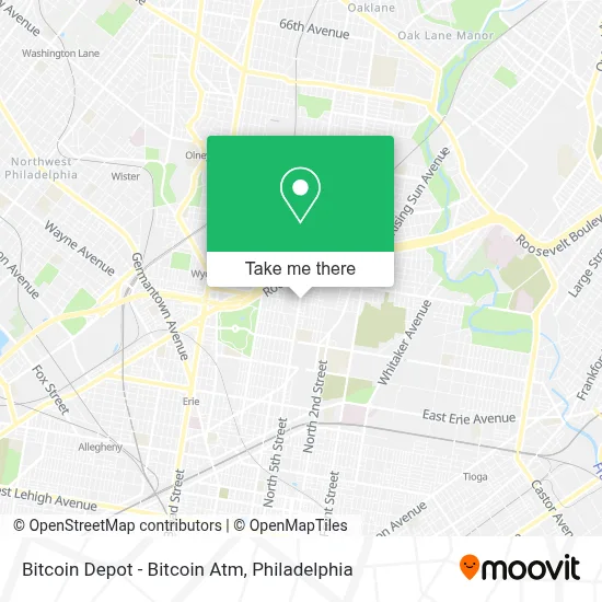 Bitcoin Depot - Bitcoin Atm map