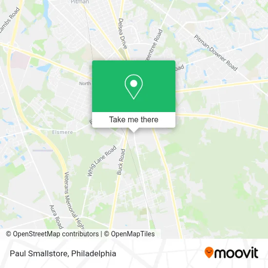 Paul Smallstore map