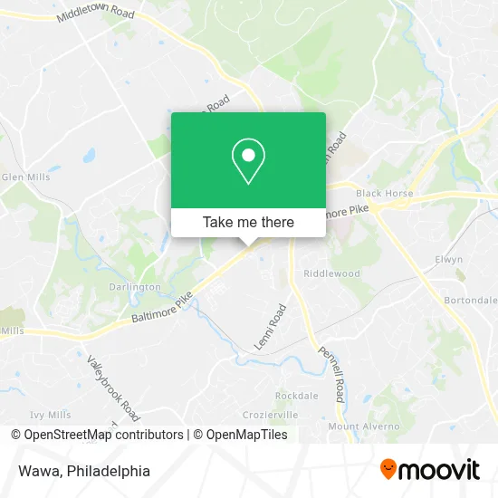 Wawa map