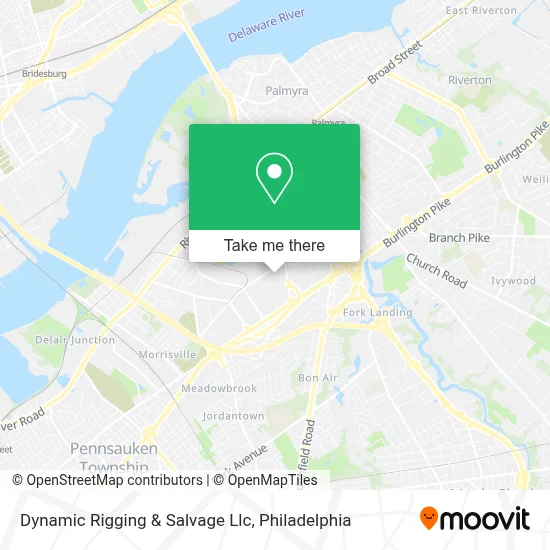 Dynamic Rigging & Salvage Llc map