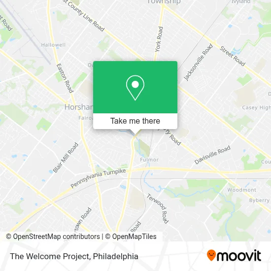The Welcome Project map