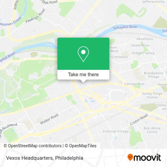 Vexos Headquarters map
