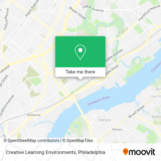 Creative Learning Environments map