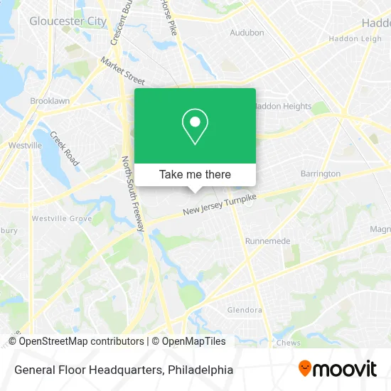 General Floor Headquarters map