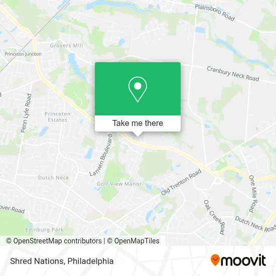 Shred Nations map