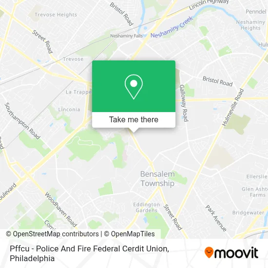 Pffcu - Police And Fire Federal Cerdit Union map