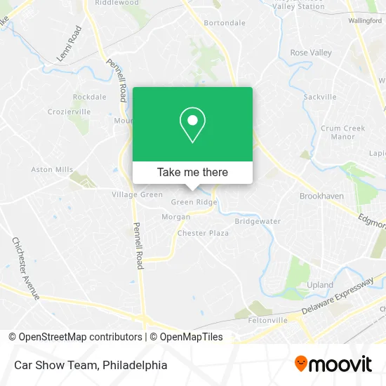 Car Show Team map