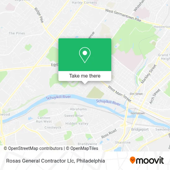 Rosas General Contractor Llc map