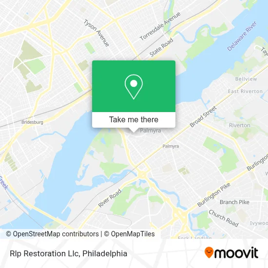 Rlp Restoration Llc map