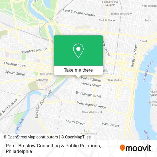 Peter Breslow Consulting & Public Relations map