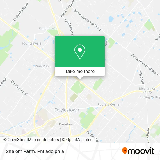 Shalem Farm map