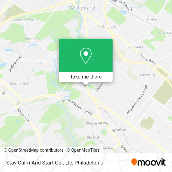 Stay Calm And Start Cpr, Llc map