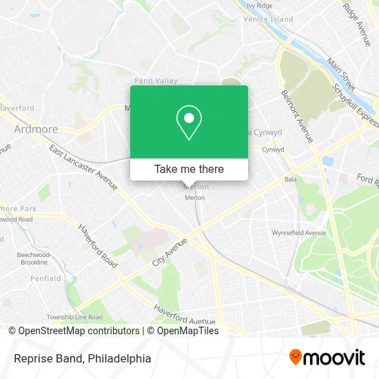 Reprise Band map