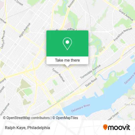 Ralph Kaye map