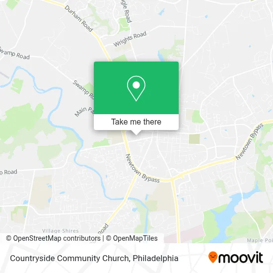 Countryside Community Church map