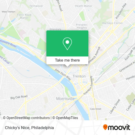 Chicky's Nice map