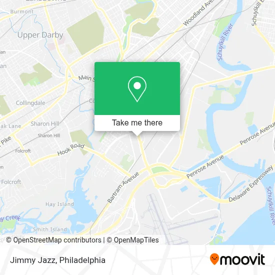 Jimmy Jazz map