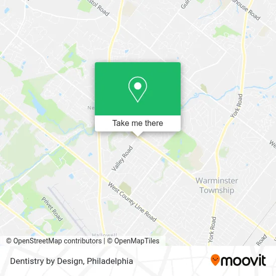 Dentistry by Design map