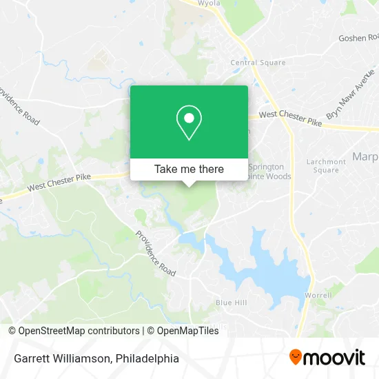 Garrett Williamson map