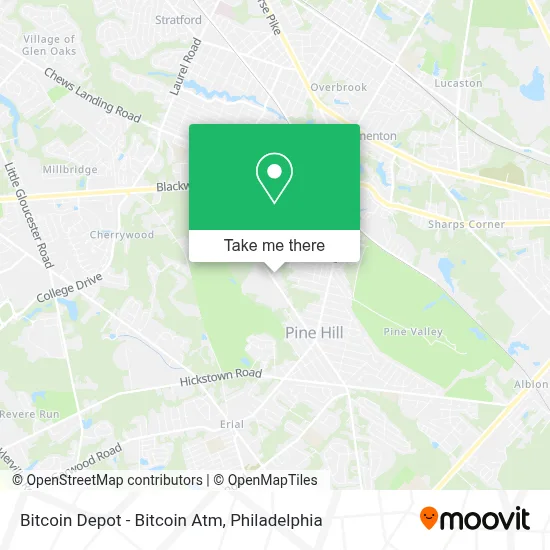 Bitcoin Depot - Bitcoin Atm map