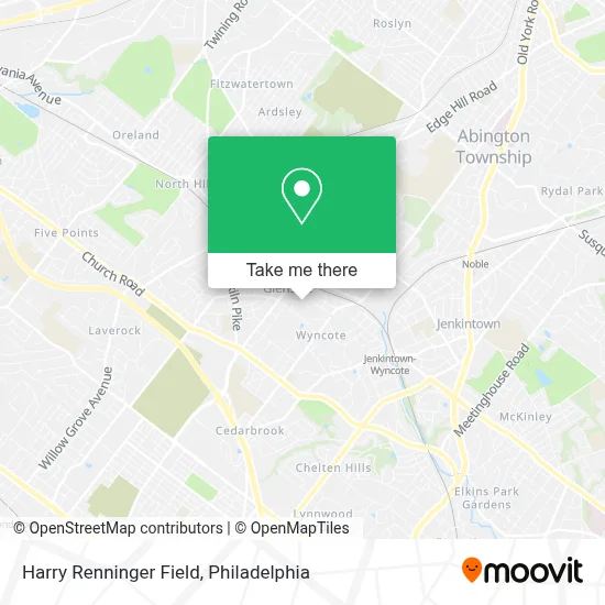 Harry Renninger Field map