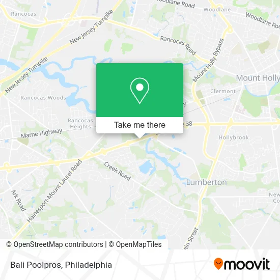 Bali Poolpros map