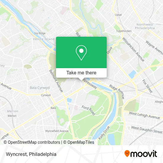 Wyncrest map