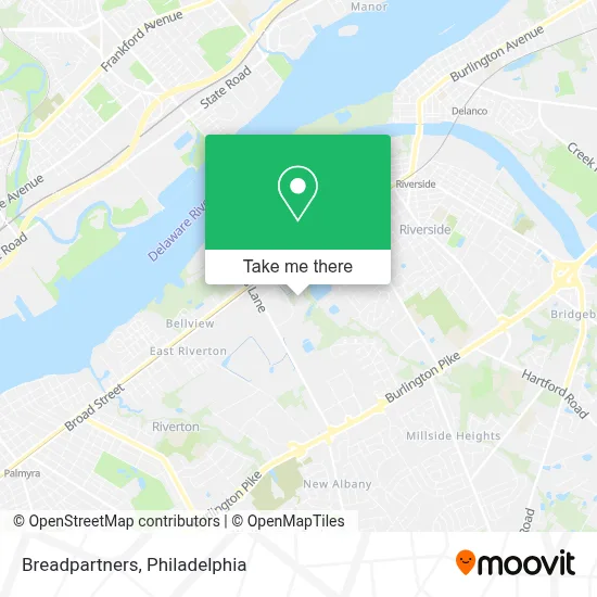 Breadpartners map