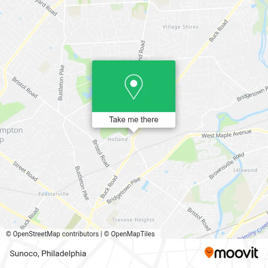 Sunoco map