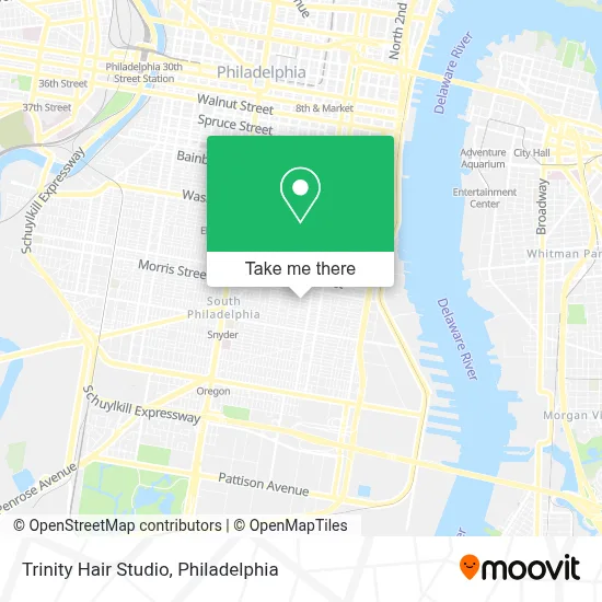 Trinity Hair Studio map