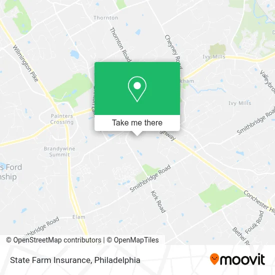 State Farm Insurance map