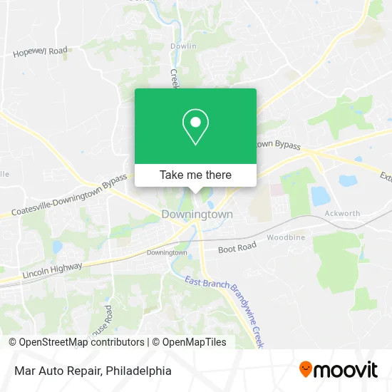 Mar Auto Repair map