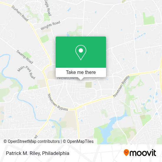 Patrick M. Riley map