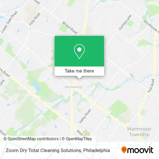 Zoom Dry Total Cleaning Solutions map