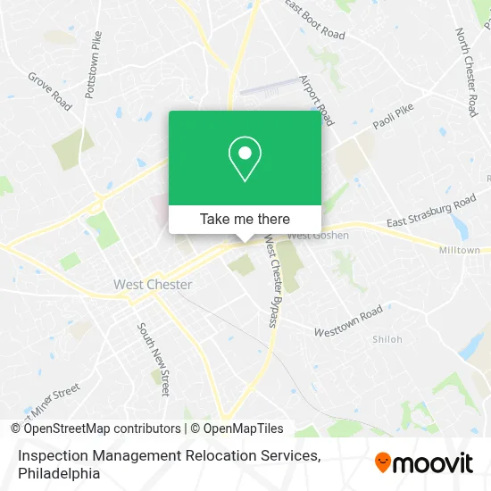 Inspection Management Relocation Services map