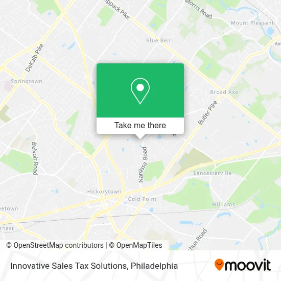 Innovative Sales Tax Solutions map