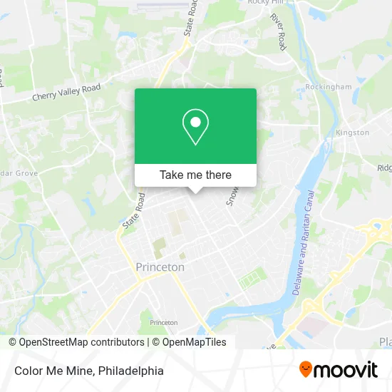 Color Me Mine map