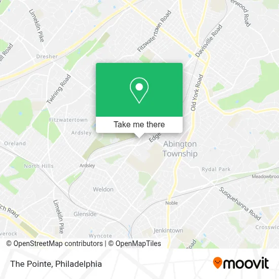 The Pointe map
