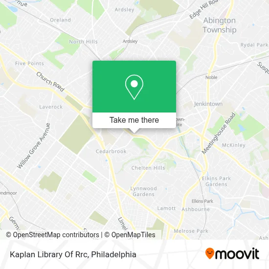 Kaplan Library Of Rrc map