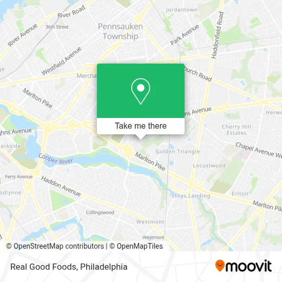 Real Good Foods map