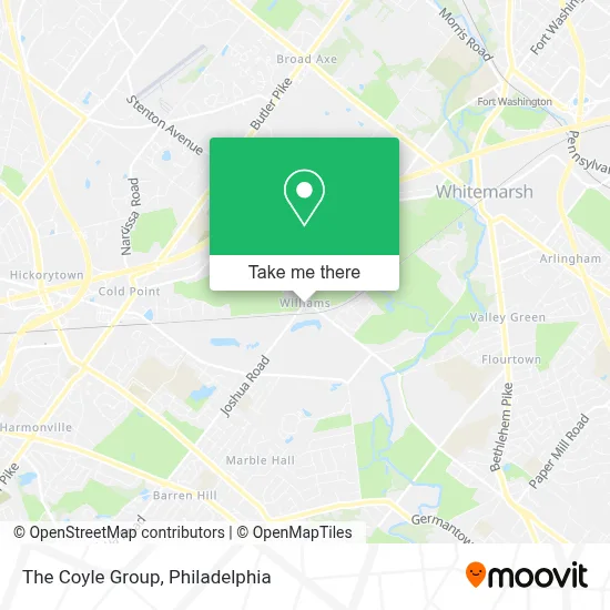 The Coyle Group map