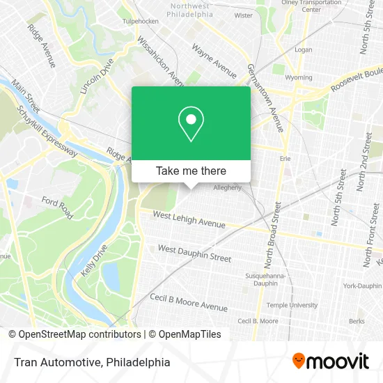 Tran Automotive map