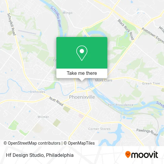 Hf Design Studio map