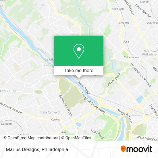 Marius Designs map