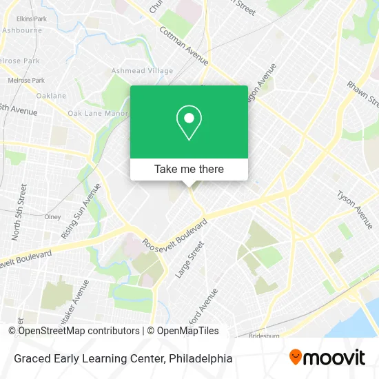 Graced Early Learning Center map