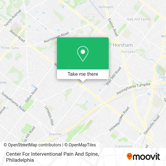 Center For Interventional Pain And Spine map